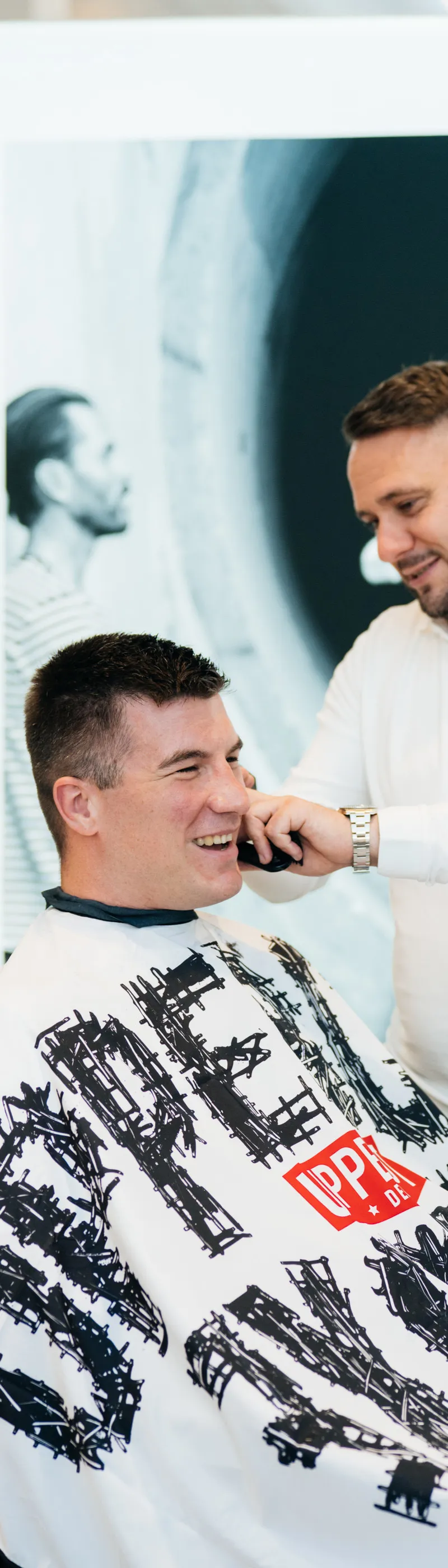 Beks & Blends na Uppercut Deluxe PopUP Barbershop eventu
